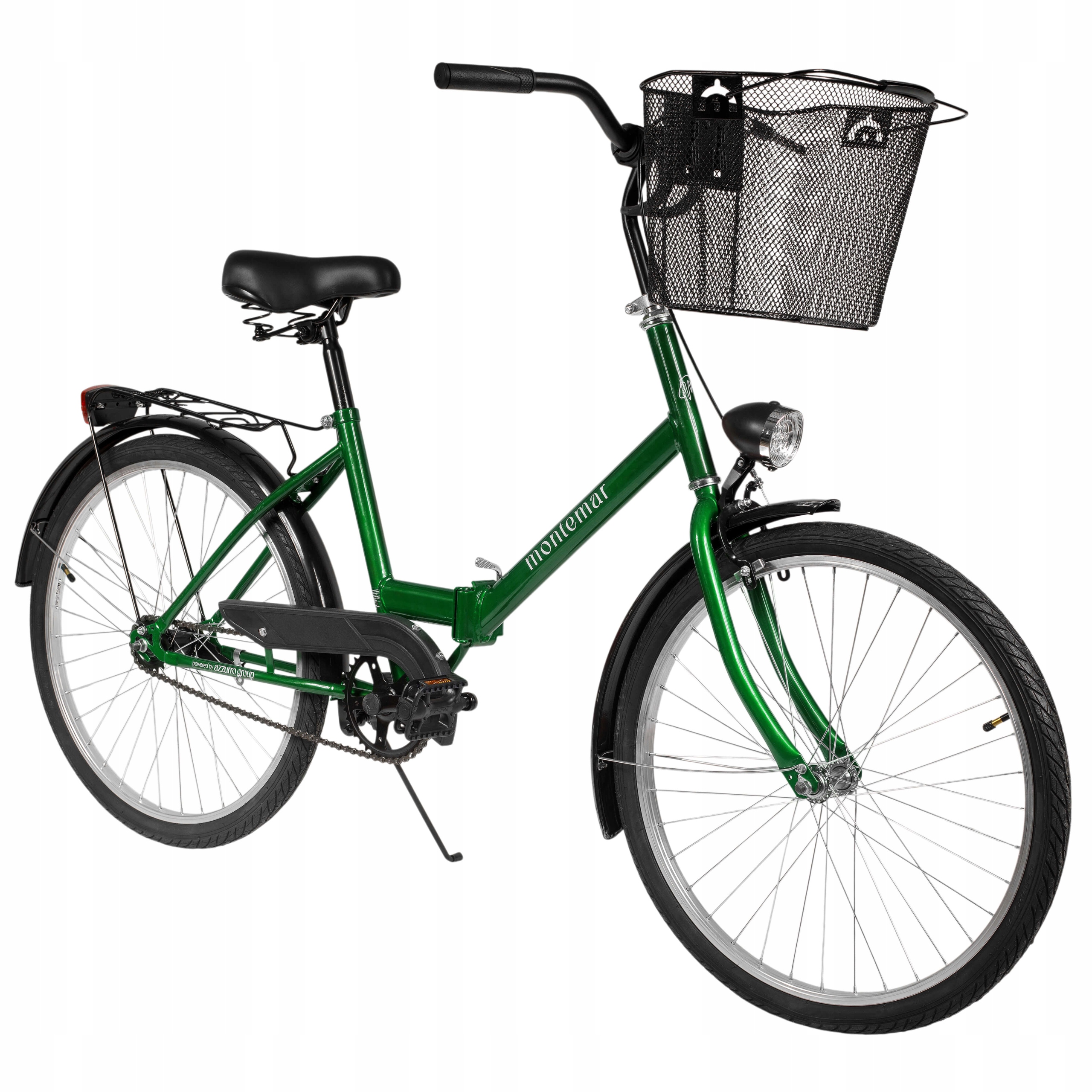Rower Składany Miejski Męski Damski Montemar 24 cale Składak Polska Marka