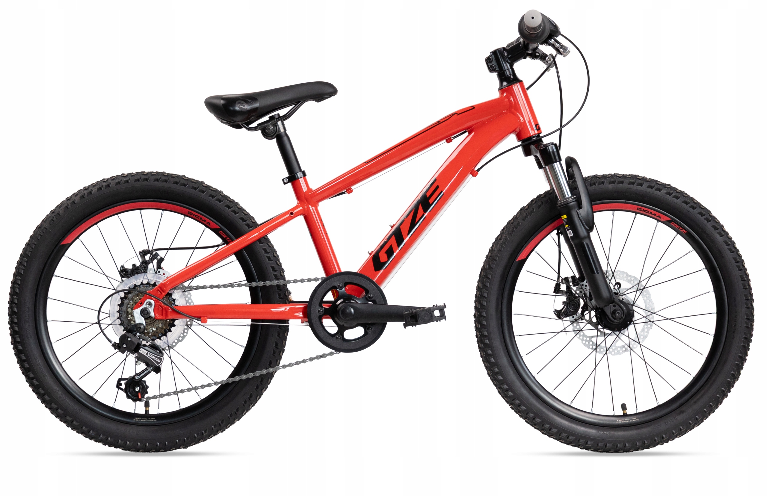 Dziecięcy rower górski GOETZE MTB 20 SIGMA Aluminiowy Shimano
