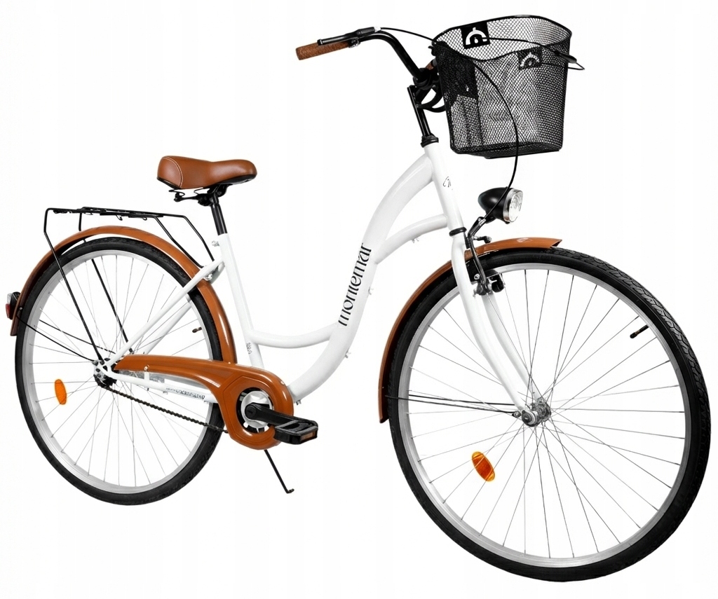 Rower Miejski Montemar Damka 28 cali Damski Retro Biały