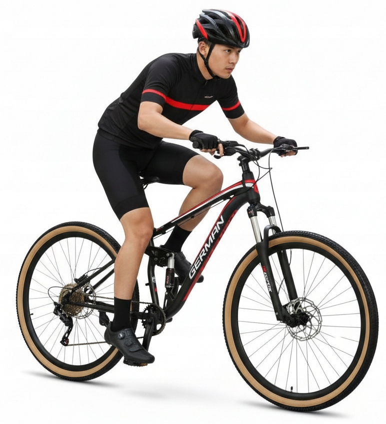 ALUMINIOWY ROWER GÓRSKI 29 MĘSKI MŁODZIEŻOWY FULL shimano DEORE RAMA 21" XL